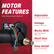4R1.24-19S2.R110D – 4R-Series Wiper Motor, 1.5" Shaft, 24V, 110° Sweep, Two-Speed Switch