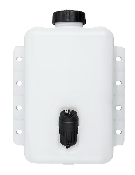 400716S - 1 Gallon (4 Quart) 24V Washer Reservoir, installation hardware included