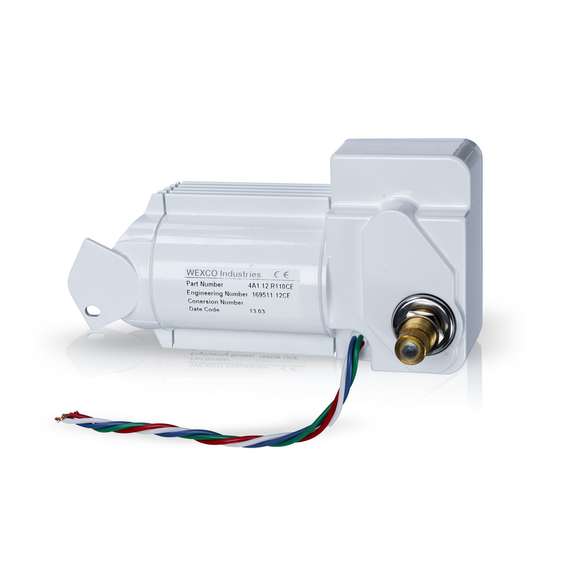 4A1.24.R110CE - Marine Wiper Motor, 1.5" Shaft, 24V, 110 Degree Sweep, CE Certified