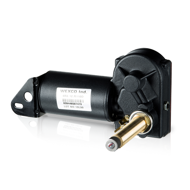 4R3.24.R110D 4R-Series wiper motor, 3.5 inch shaft, 24V, 110 degree sweep