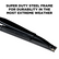 72 Series Narrow Saddle Curved Heavy Duty Wiper Blade – 15"–24"