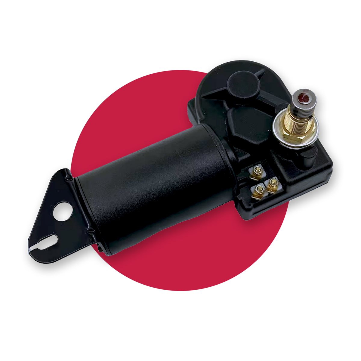 4A3.24.R80CEB - Three and a half inch (3.5") shaft, 24V, 80 Degree Sweep, CE Certified