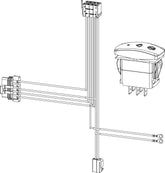 Wire Harness and Switch for Side By Side UTV