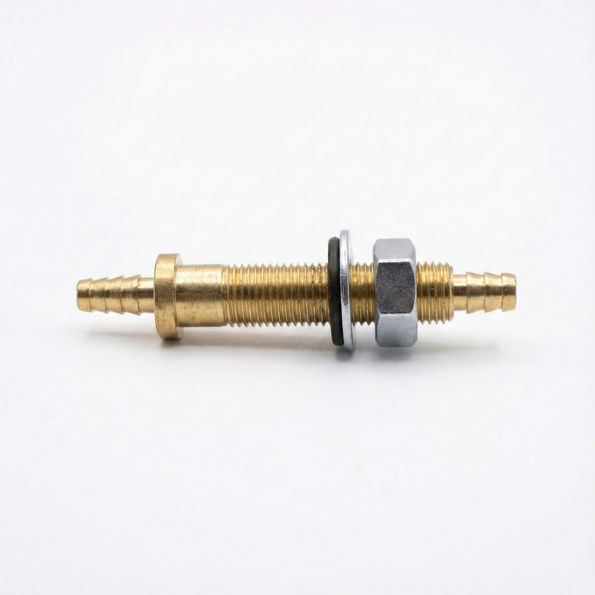 WEXCO 200255 brass inline fitting, alternate view